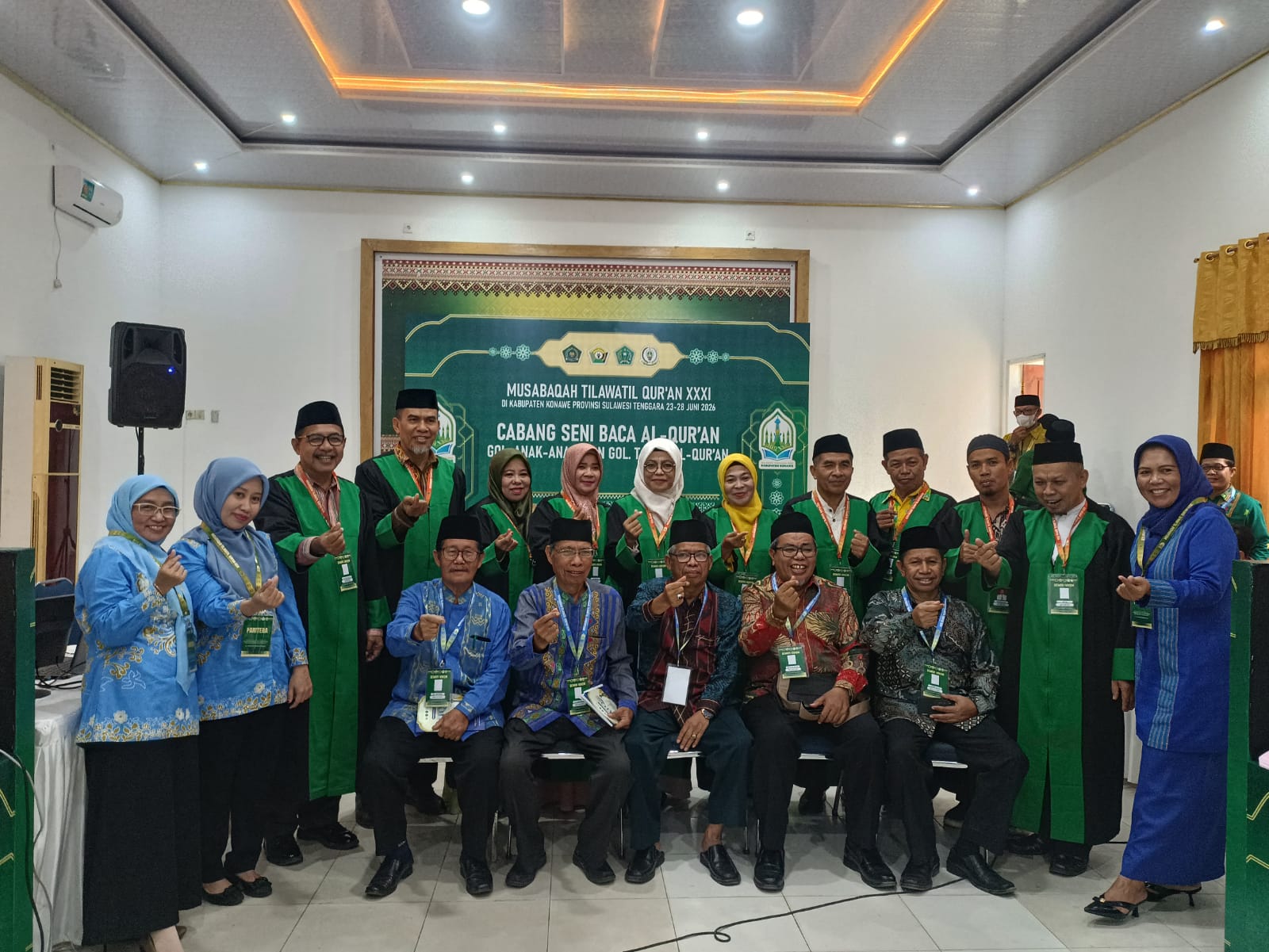 Cabang Seni Baca Al-Qur'an Golongan Tartil dan Anak-Anak MTQ XXXI Sultra Masuki Babak Final