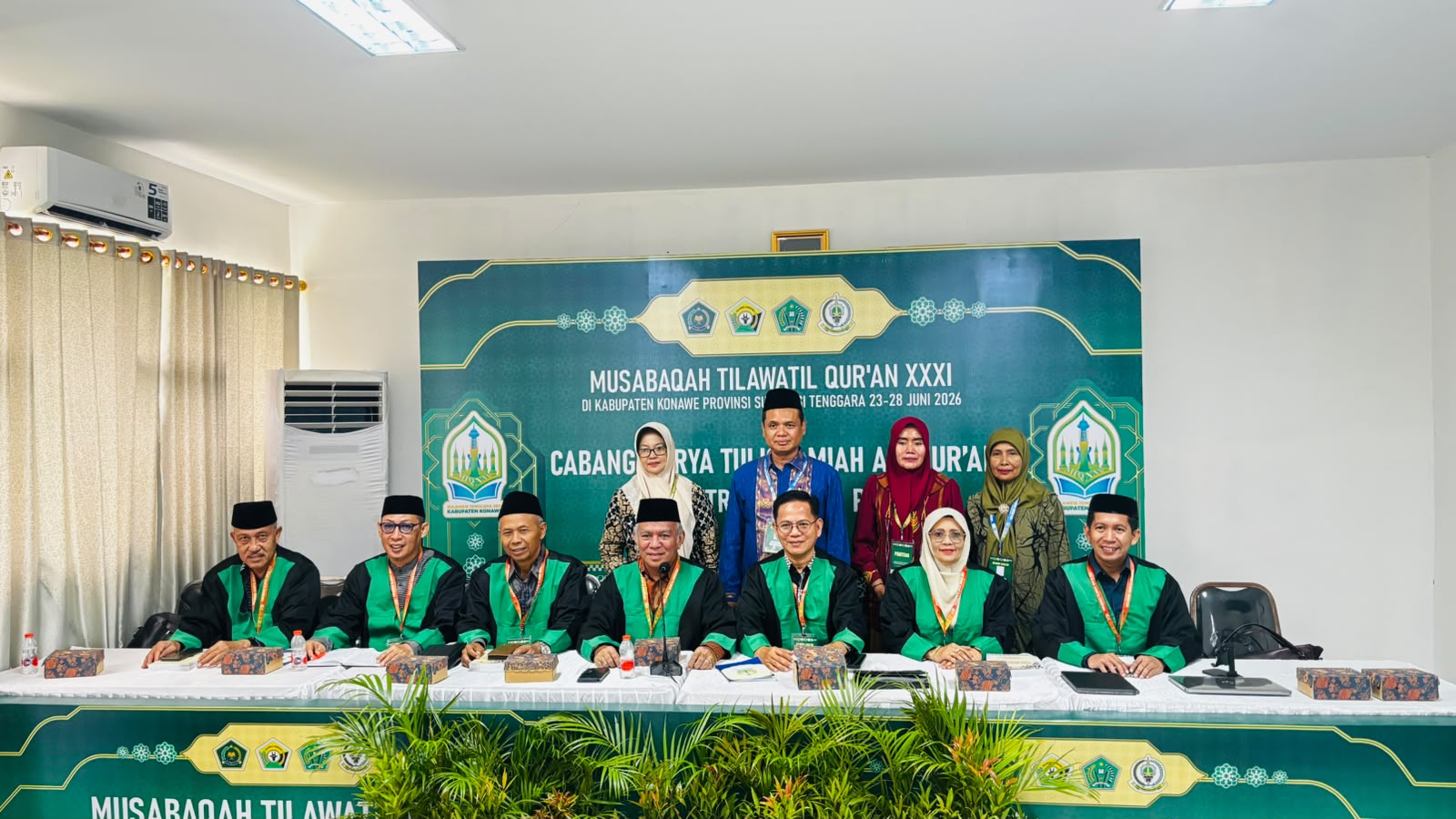 MTQ Tingkat Provinsi Sulawesi Tenggara: Cabang KTIQ Diikuti 16 Peserta Putera dan Puteri di Aula Lab MAN 1 Konawe