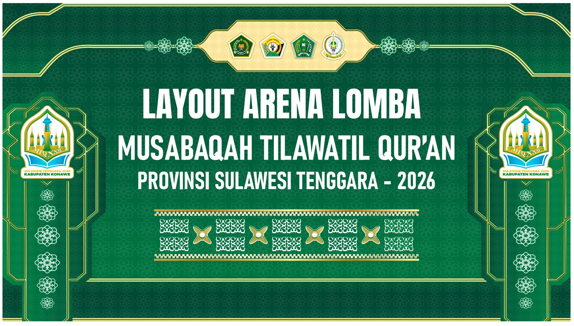 LAYOUT TITIK LOMBA MTQ XXXI PROV SULAWESI TENGGARA