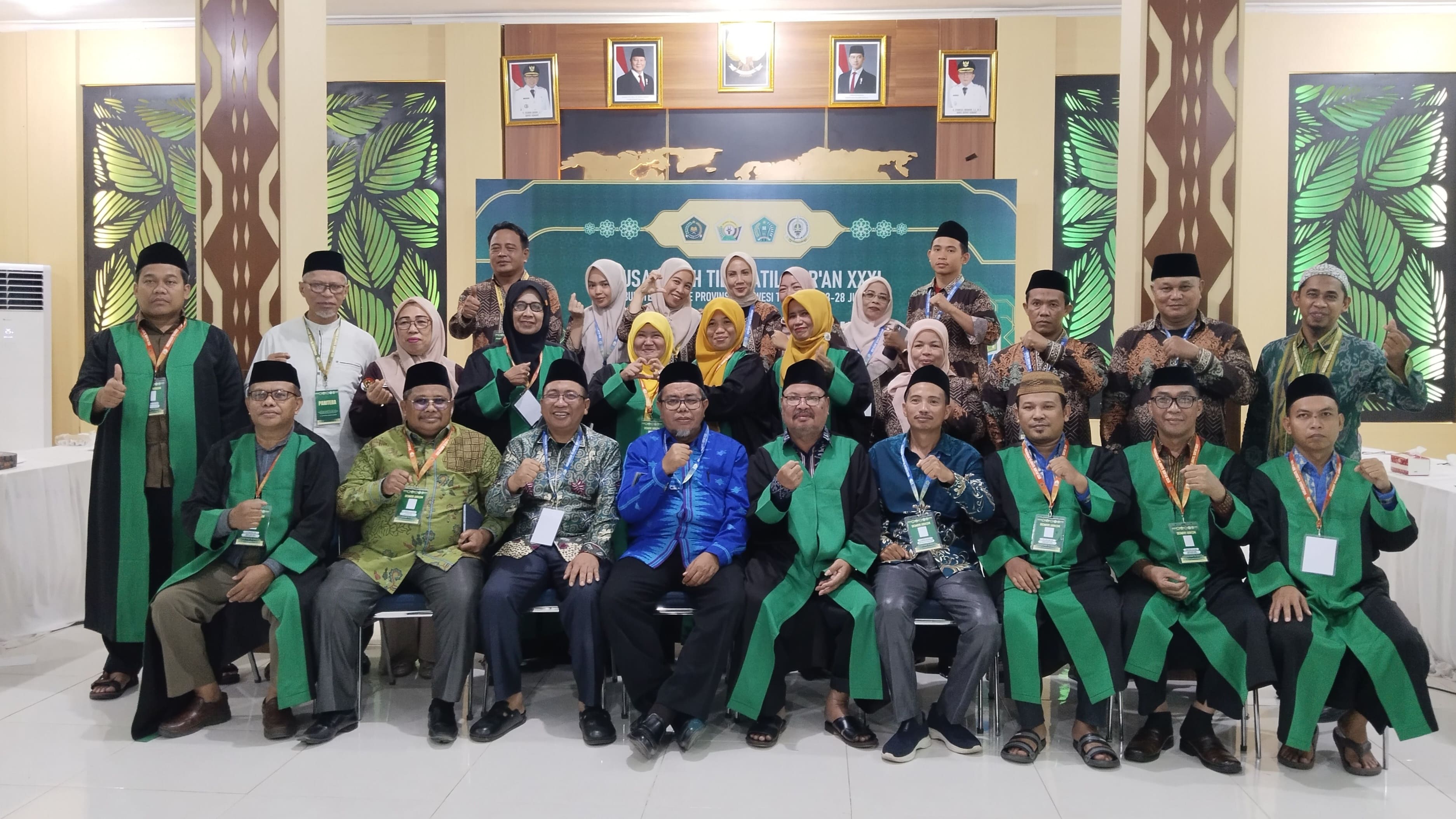 Lantunan Ayat Suci Gemakan Aula Bappeda, MTQ XXXI Sultra Cabang Tahfiz dan Tilawah Resmi Bergulir di Konawe