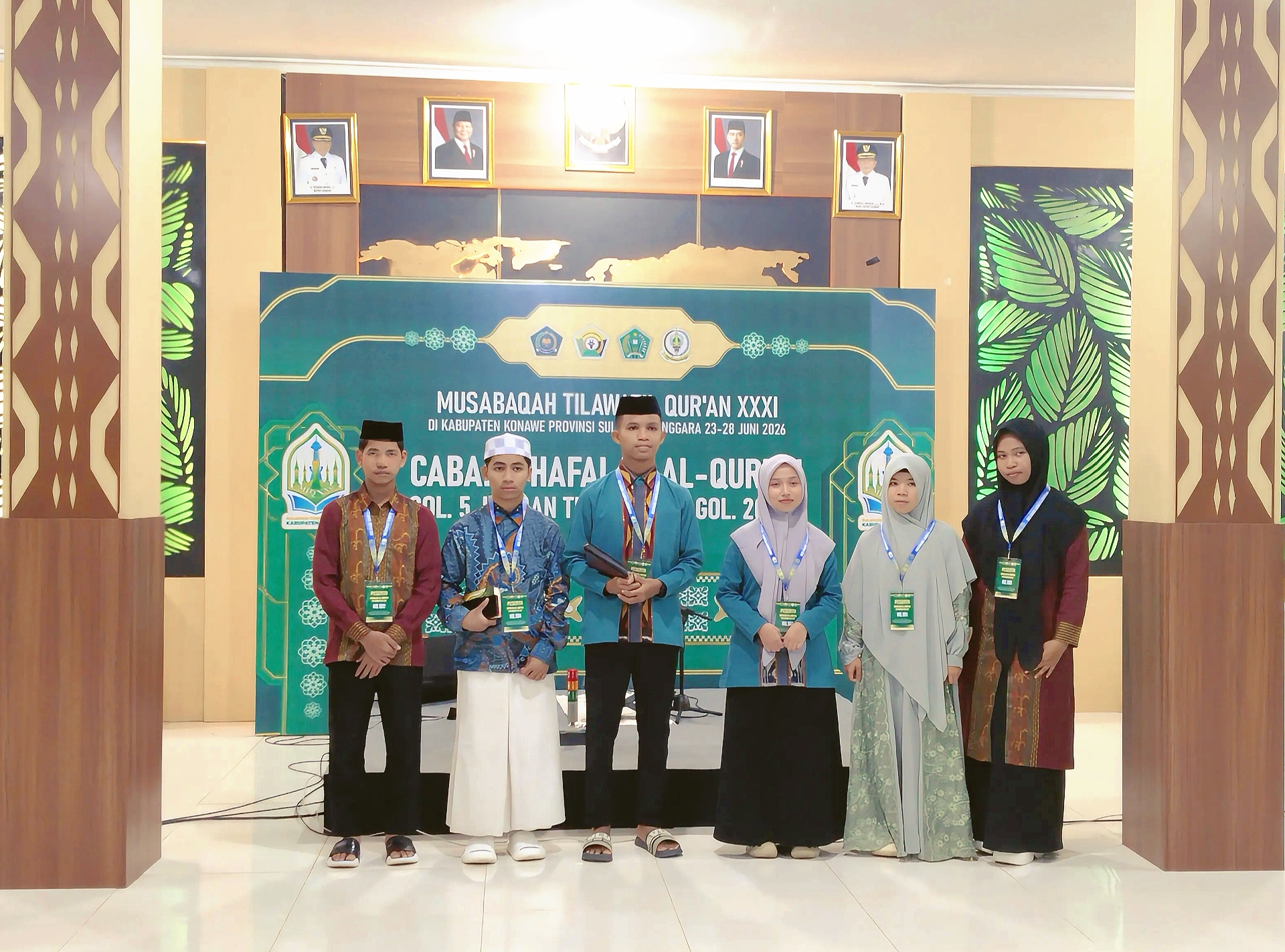Hafiz-Hafizah Muda Sultra Beradu Hafalan 20 Juz di MTQ XXXI Kabupaten Konawe